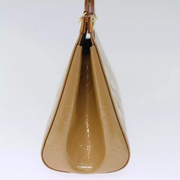 LOUIS VUITTON Monogram Vernis Roxbury Drive Hand Bag Noisette M91372 Auth 74252 - Picture 4 of 15